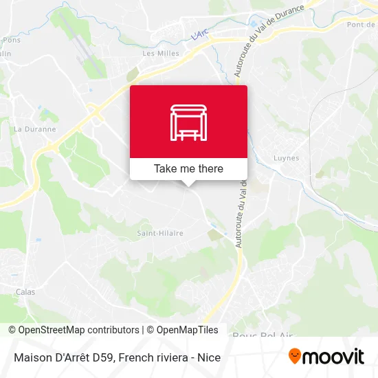 Maison D'Arrêt D59 map