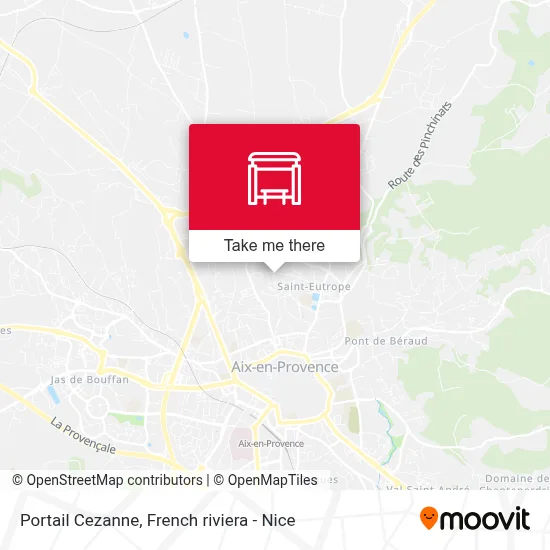 Portail Cezanne map