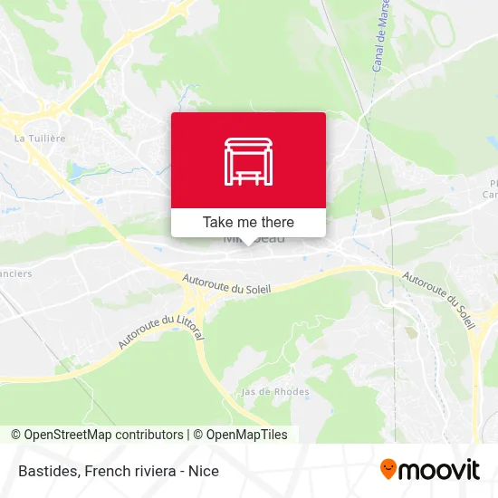 Bastides map