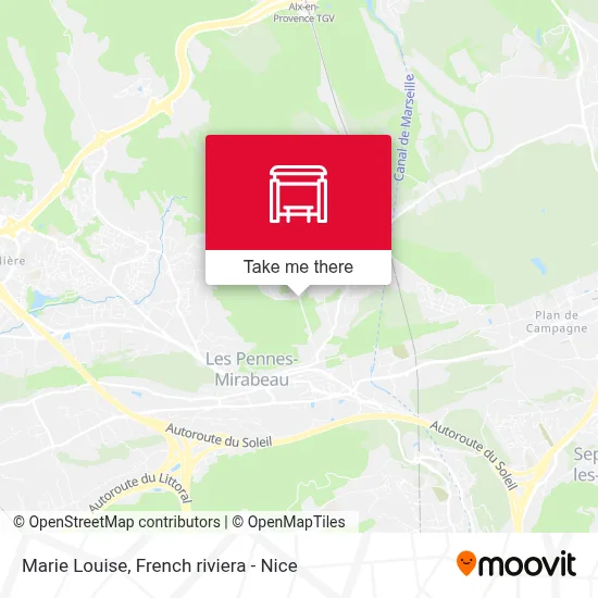 Marie Louise map