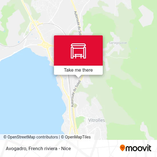 Mapa Avogadro