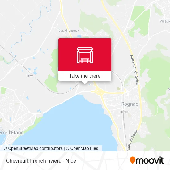 Mapa Chevreuil