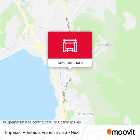 Impasse Plantade map