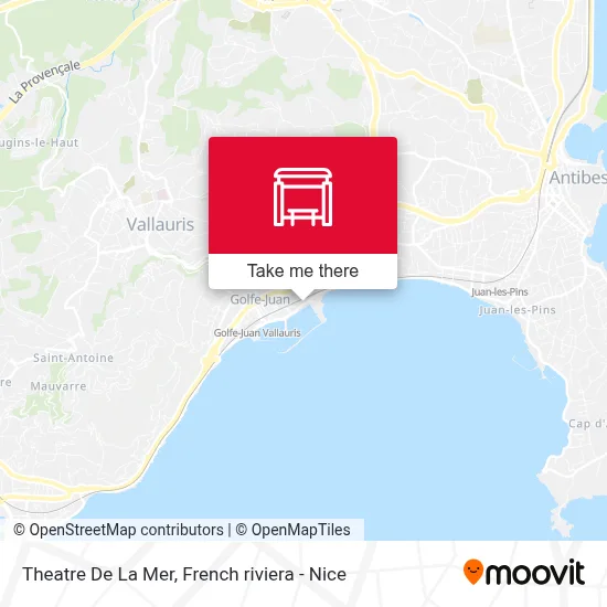 Theatre De La Mer map