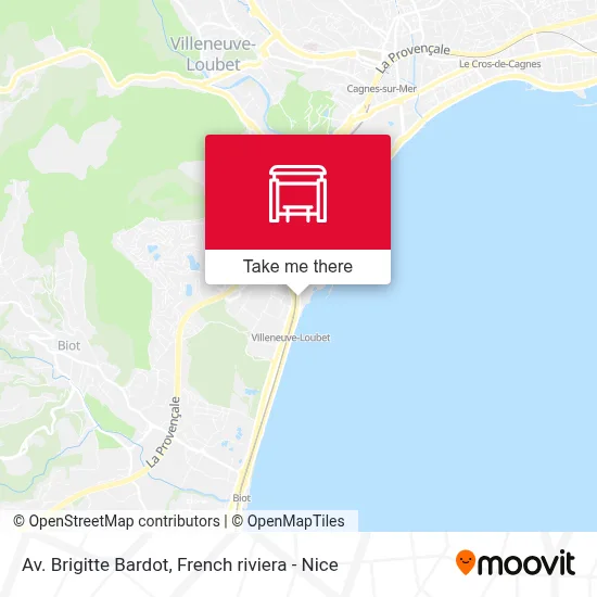 Av. Brigitte Bardot map
