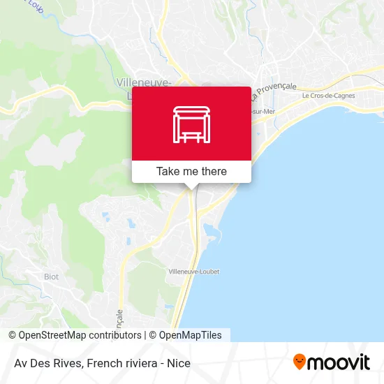 Av Des Rives map