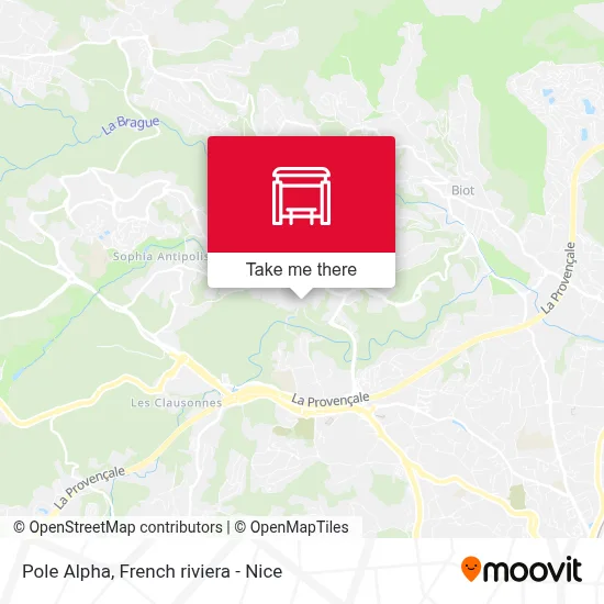 Mapa Pole Alpha