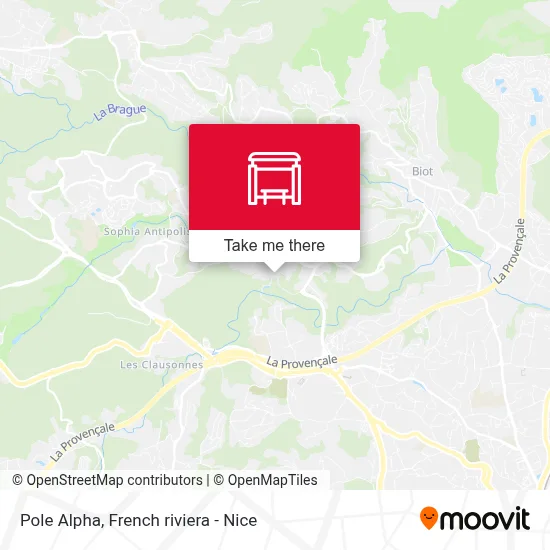 Mapa Pole Alpha
