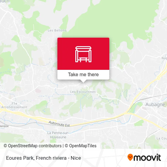 Eoures Park map