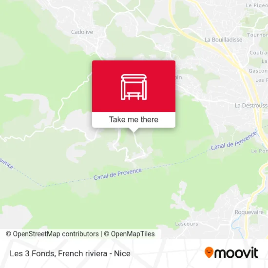 Les 3 Fonds map