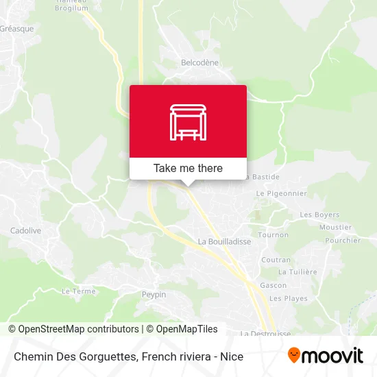 Chemin Des Gorguettes map