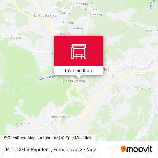 Pont De La Papeterie map