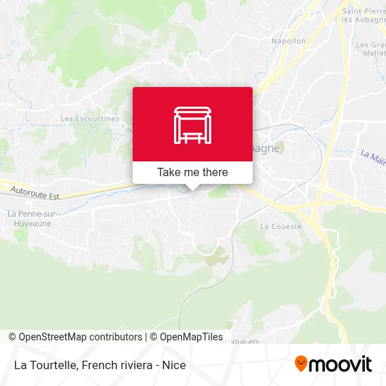 La Tourtelle map