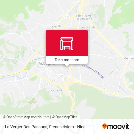 Le Verger Des Passons map