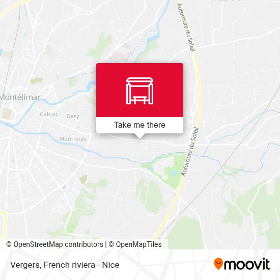 Vergers map