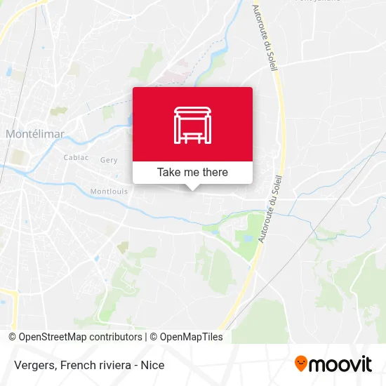 Vergers map