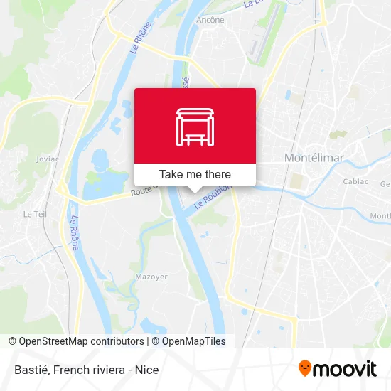 Bastié map