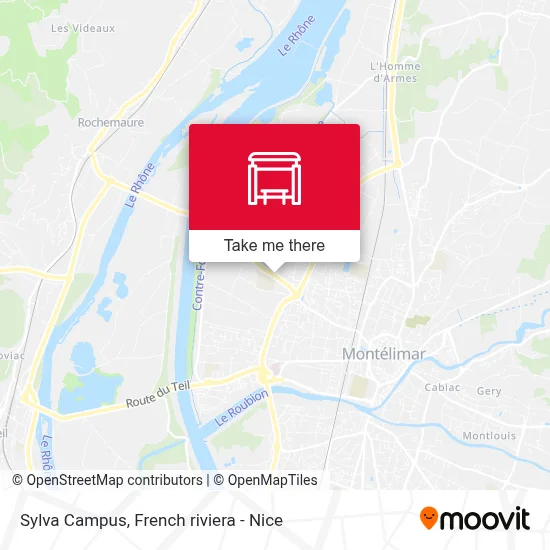 Sylva Campus map