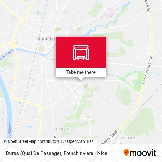Duras (Quai De Passage) map