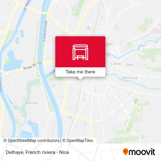 Delhaye map