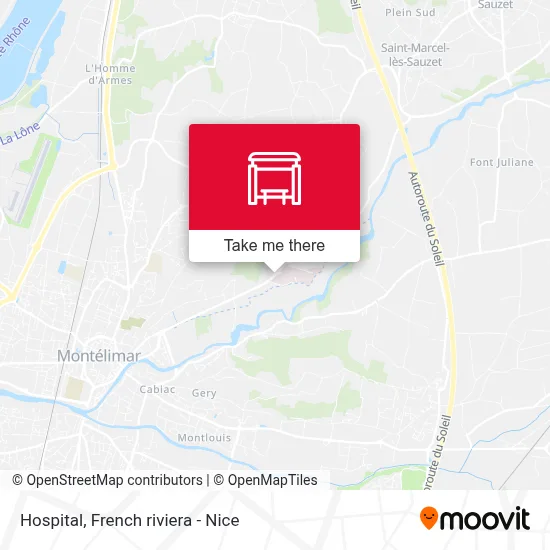 Hopital map