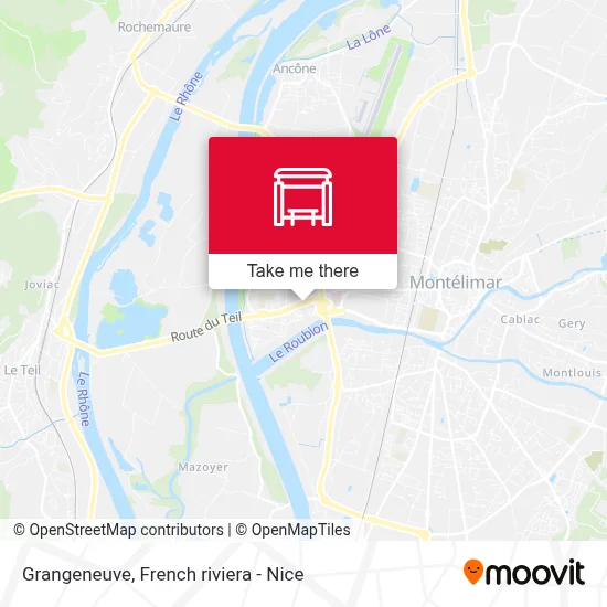 Grangeneuve map