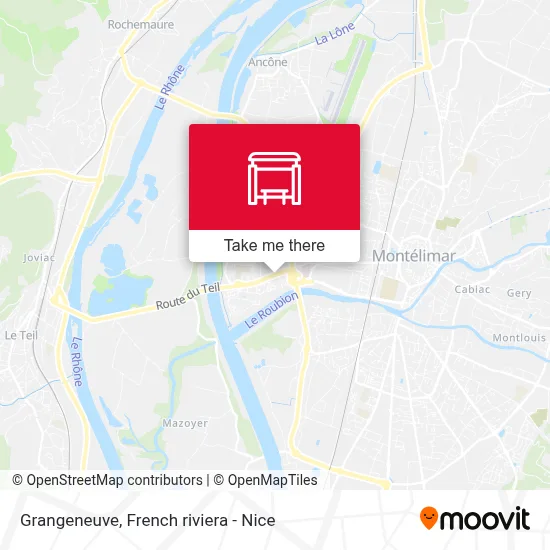 Grangeneuve map