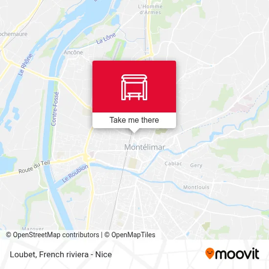 Loubet map