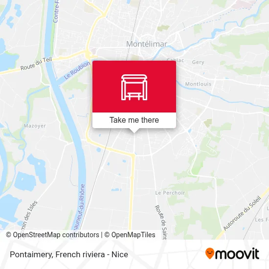 Pontaimery map