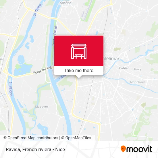 Mapa Ravisa