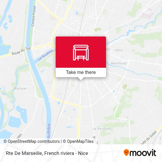Rte De Marseille map