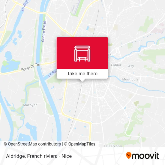 Aldridge map