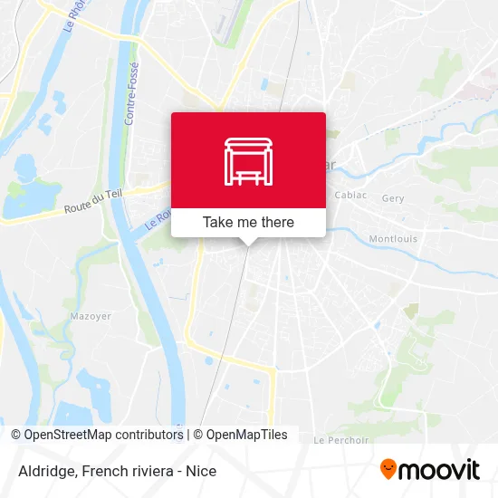 Aldridge map