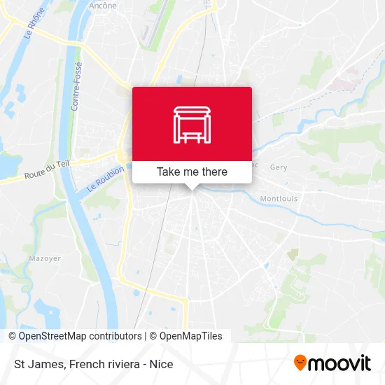 St James map