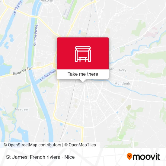 St James map