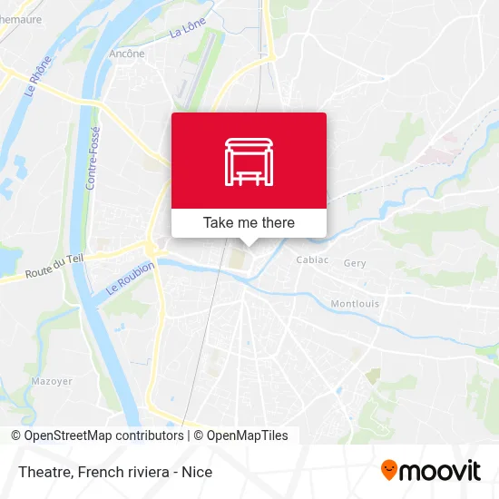 Theatre map