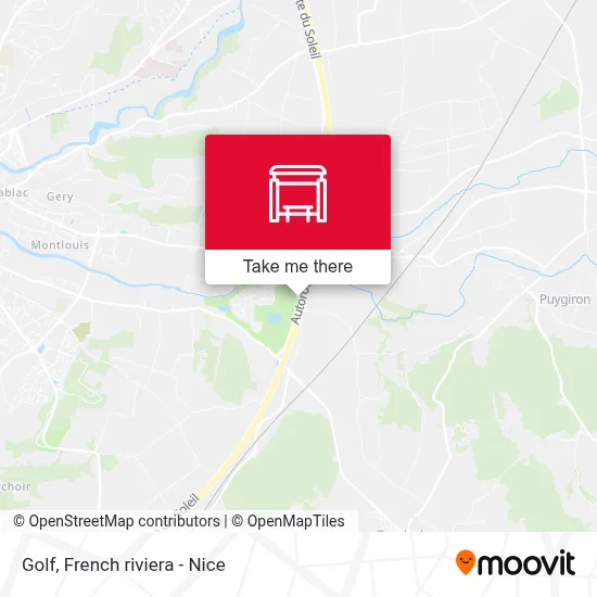 Golf map