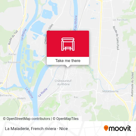 La Maladerie map