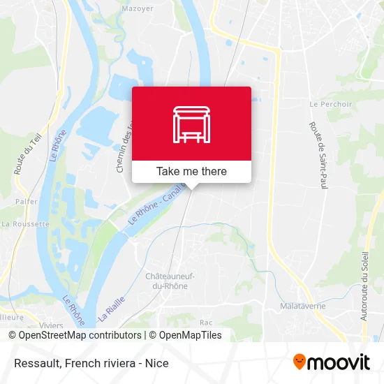 Mapa Ressault