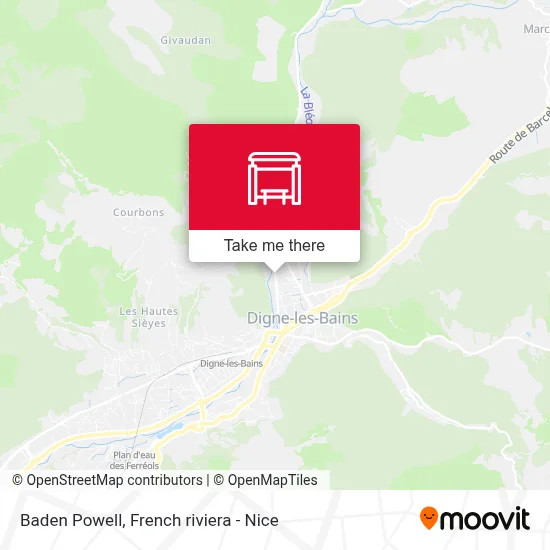 Baden Powel map