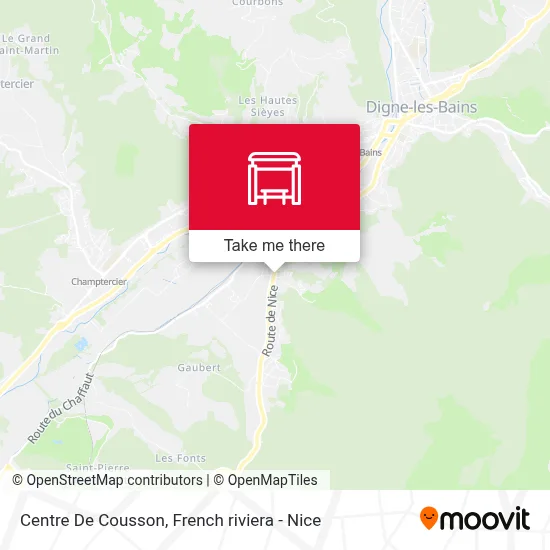 Centre De Cousson map