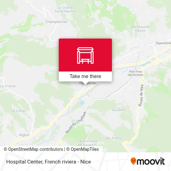 Centre Hospitalier map