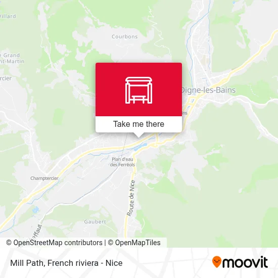 Chemin Du Moulin map
