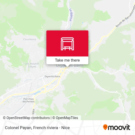 Colonel Payan map