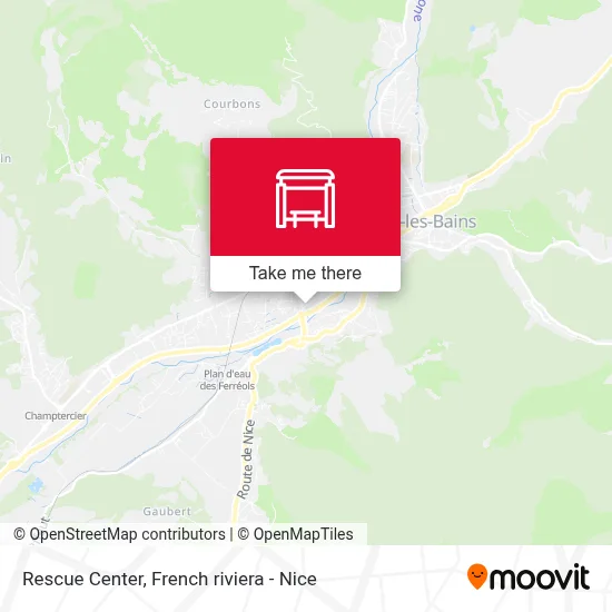Centre De Secours map