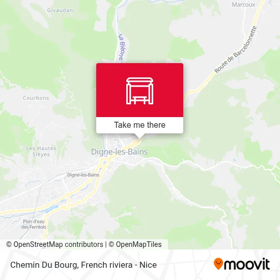 Chemin Du Bourg map