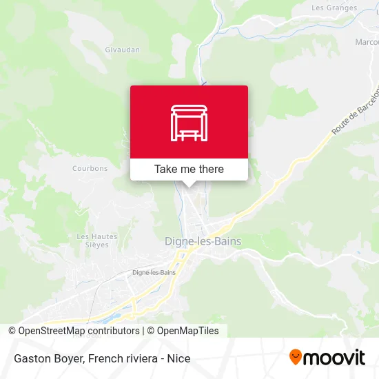 Gaston Boyer map
