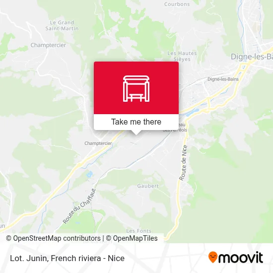 Lot. Junin map