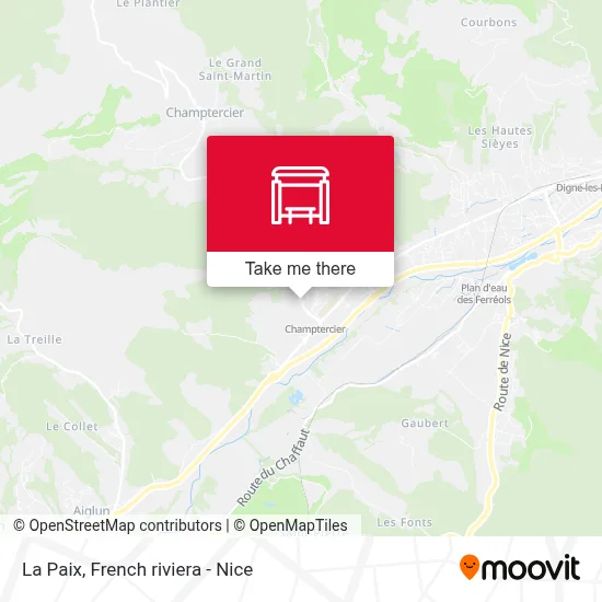 La Paix map