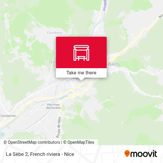 La Sèbe 2 map